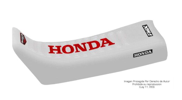 Funda Asiento Honda Xr 250 L Series Fmx Covers - Blanco/Blanco/Rojo