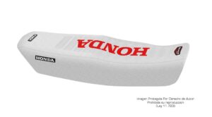 Funda Asiento Honda Cg 125 Today Series Fmx Covers - Blanco/Blanco/Rojo