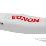 Funda Asiento Honda Cg 125 Today Series Fmx Covers - Blanco/Blanco/Rojo