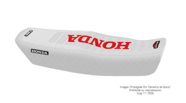Funda Asiento Honda Cg 125 Today Series Fmx Covers - Blanco/Blanco/Rojo
