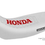 Funda Asiento Honda Nx 650 - Dominator 88/91 Series Fmx Covers - Blanco/Blanco/Rojo
