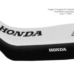 Funda Asiento Honda Xr 650 L Series Fmx Covers - Blanco/Negro/Negro