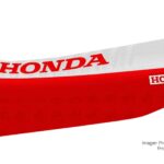 Funda Asiento Honda Xr 200  - Brazil Series Fmx Covers - Blanco/Rojo/Rojo
