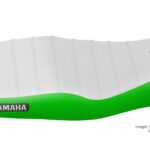 Funda Asiento Yamaha Sz Rr 150 Plisada Fmx Covers - Blanco/Verde