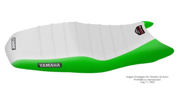 BV Funda Asiento Yamaha Sz Rr 150 Plisada Fmx Covers - Blanco/Verde