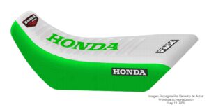Funda Asiento Honda Nx 250 Series Fmx Covers - Blanco/Verde/Verde