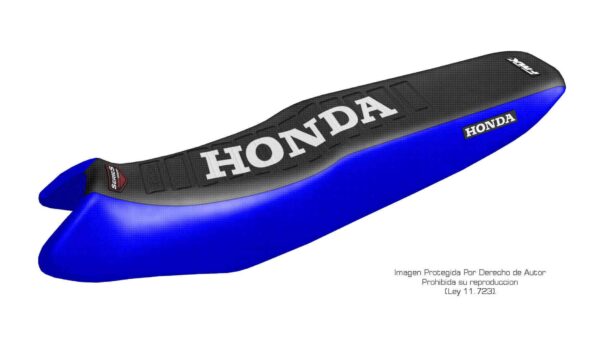 Funda Asiento Honda Cg 150 Modelo Viejo Series Fmx Covers - Negro/Azul/Blanco