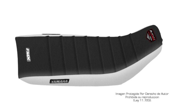 Funda Asiento Yamaha Xt 600 - 90/95 Plisada Fmx Covers - Negro/Blanco