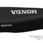 Funda Asiento Honda Cr 480 - 1982 Series Fmx Covers - Negro/Negro/Blanco