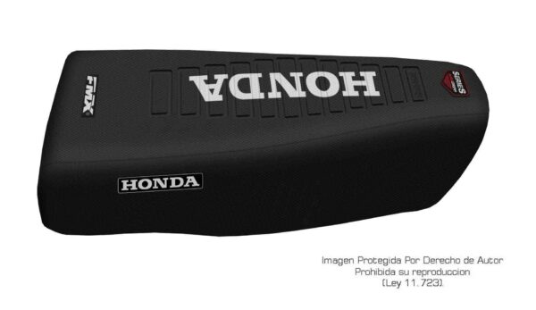 Funda Asiento Honda Cr 480 - 1982 Series Fmx Covers - Negro/Negro/Blanco