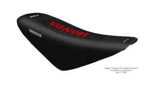 Funda Asiento Honda Crf 70 Series Fmx Covers - Negro/Negro/Rojo