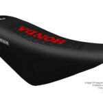 Funda Asiento Honda Crf 70 Series Fmx Covers - Negro/Negro/Rojo