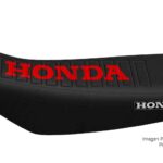 Funda Asiento Honda Crf 150/230 Series Fmx Covers - Negro/Negro/Rojo