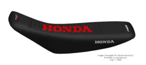 Funda Asiento Honda Crf 150/230 Series Fmx Covers - Negro/Negro/Rojo
