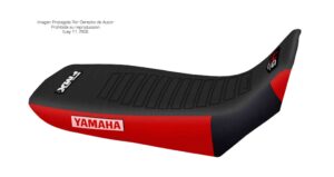 Funda Asiento Yamaha Xtz 250 Ultra Grip Fmx Covers - Negro/Rojo