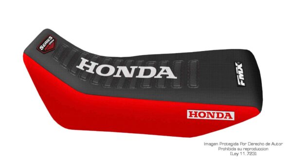 Funda Asiento Honda Nx 125 - Nx 150 Series Fmx Covers - Negro/Rojo/Blanco