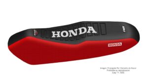 Funda Asiento Honda Pop Series Fmx Covers - Negro/Rojo/Blanco