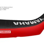Funda Asiento Yamaha Dt 125/175 Series Fmx Covers - Negro/Rojo/Blanco