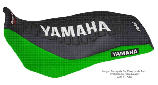 Funda Asiento Yamaha Tenere 250 - 2017 Series Fmx Covers - Negro/Verde/Blanco