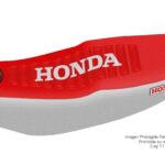 Funda Asiento Honda Cg 125 Titan 00/04 Series Fmx Covers - Rojo/Blanco/Blanco