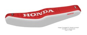 Funda Asiento Honda Wave/Futura Series Fmx Covers - Rojo/Blanco/Blanco