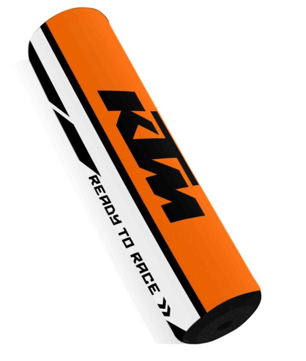 1 Protector Pad De Manubrio 22Mm Moto Ktm - Negro