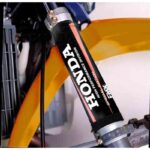 Juego Cubre Barrales Motos Honda 36 Cm Alto - Negro