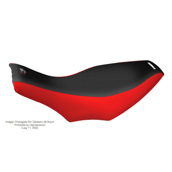 Funda Asiento Polaris Predator 500 Total Grip Fmx Covers - Negro/Rojo