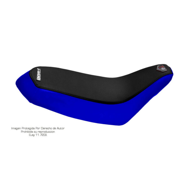 Funda Asiento Zanella Fx 110 Total Grip Fmx Covers - Negro/Azul