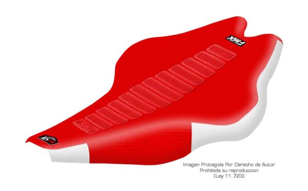Funda Asiento Yamaha Yfz 450 R Ultra Grip Fmx Covers - Rojo/Blanco