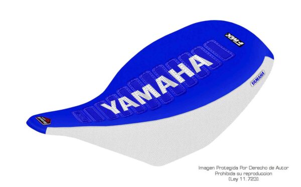 Funda Asiento Yamaha Raptor 125/250 Series Fmx Covers - Azul/Blanco/Blanco