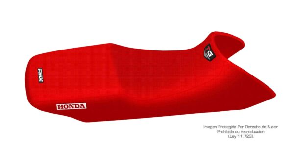 2 Funda Asiento Honda Transalp 650 Total Grip Fmx Covers - Rojo
