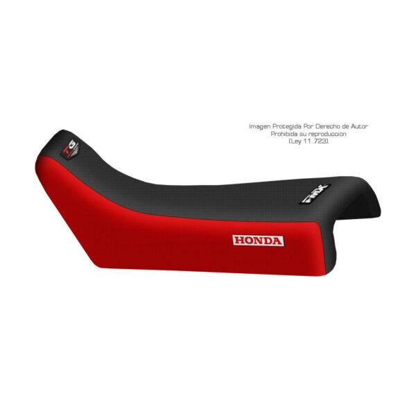 Funda Asiento Honda Xr 250 M Viejo Total Grip Fmx Covers - Negro/Rojo