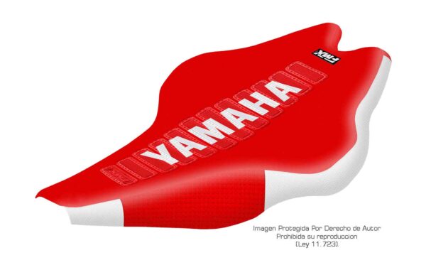 Funda Asiento Yamaha Yfz 450 R Ultra Grip Series Fmx Covers - Rojo/Blanco/Blanco