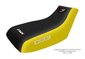 Funda Asiento Suzuki Ozark 250 Total Grip Fmx Covers - Negro/Amarillo
