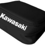 Cartuchera Guardabarro Porta Herramientas Kawasaki - Negro