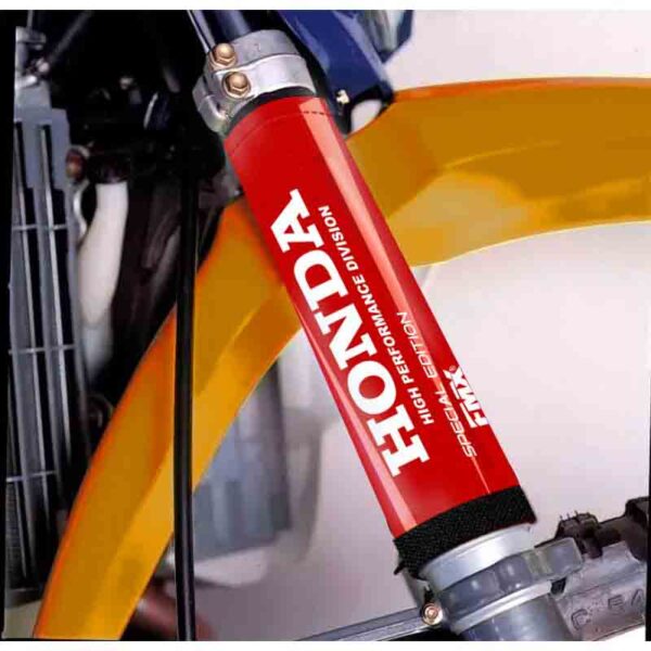Juego Cubre Barrales Motos Honda 18 Cm Alto - Rojo