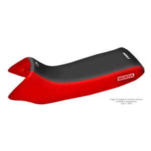 Funda Asiento Honda Nx 350 Sahara Total Grip Fmx Covers - Negro/Rojo