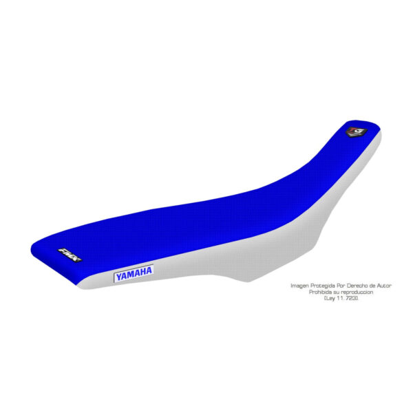 Funda Asiento Yamaha Yzf 250/450 - 2002 Total Grip Fmx Covers - Azul/Blanco