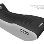 Funda Asiento HONDA Transalp 600 HF Fmx Covers - Negro/Blanco