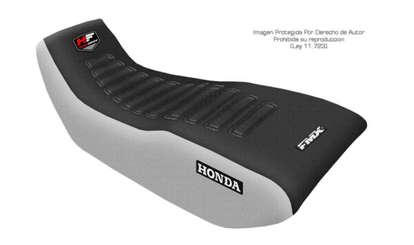 Funda Asiento HONDA Transalp 600 HF Fmx Covers - Negro/Blanco