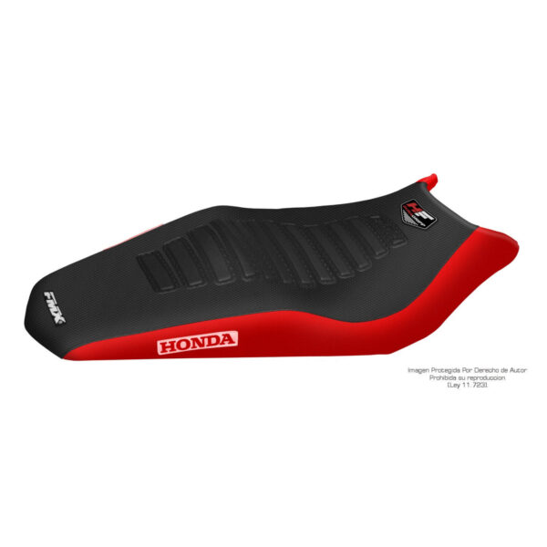 Funda Asiento HONDA Cbx 250 Twister 2017 HF Fmx Covers - Negro/Rojo