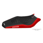 Funda Asiento HONDA Cbx 250 Twister 2017 HF Fmx Covers - Negro/Rojo