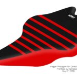 Funda Asiento Yamaha Yfz 450 R Rib Fmx Covers - Negro/Rojo/Rojo
