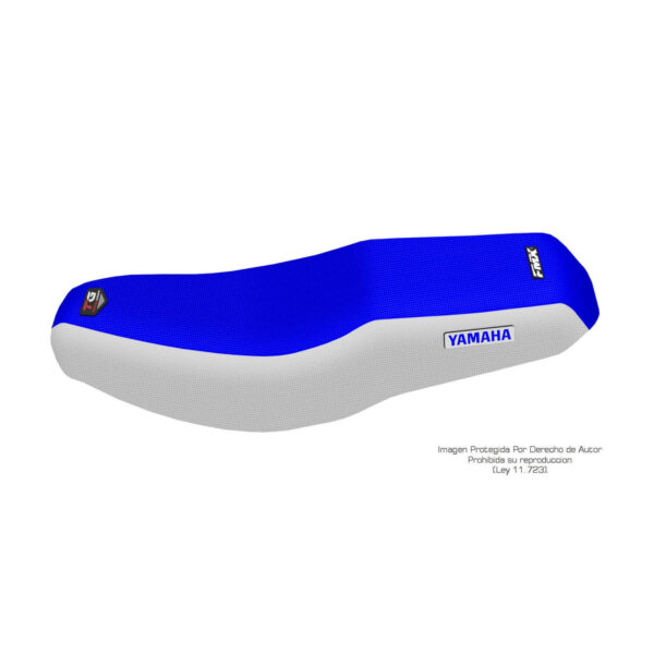 Funda Asiento Yamaha Crypton Modelo Viejo Total Grip Fmx Covers - Azul/Blanco