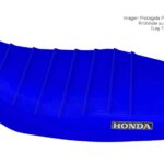 Funda Asiento Honda Nxr 125 Bros Plisada Fmx Covers - Azul