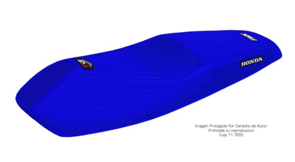 Funda Asiento Honda Biz 125 Total Grip Fmx Covers - Azul