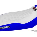 Funda Asiento HONDA Cbx 250 Twister HF Fmx Covers - Blanco/Azul