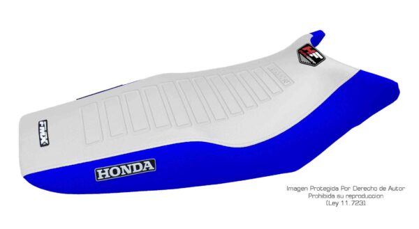 Funda Asiento HONDA Cbx 250 Twister HF Fmx Covers - Blanco/Azul