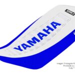 Funda Asiento Yamaha Raptor 350 Series Fmx Covers - Blanco/Azul/Azul